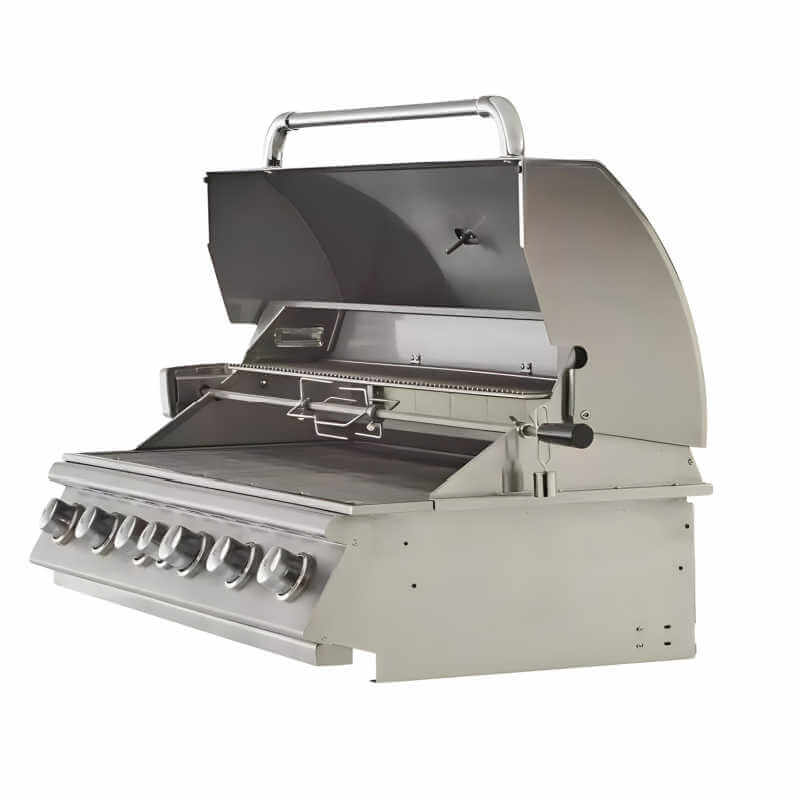 Bull Diablo 46 Inch 6-Burner Built-In Gas Grill | Large 1564 Sq. Inch Grilling Space