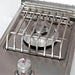 Bull Power Q BBQ Grill Island - Single Side Burner w/ Stainless Steel Grates