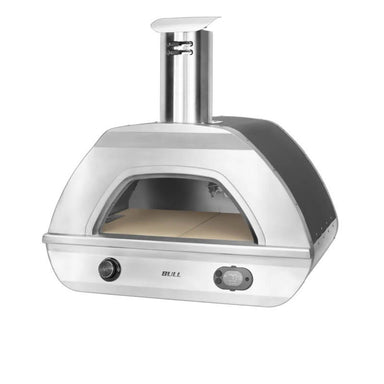 Bull Dual Fuel Countertop Pizza Oven | 304 Stainless Steel