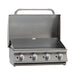 Bull Grills Stainless Steel Flat Top  Grill | Grill Hood Opened