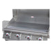 Bull Flat Top Grill w/ Cart |Cast Iron Chromium Plated Cooking surface