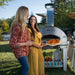 Bull Gas Fired Italian Made Pizza Oven | Shown Cooking Pizza