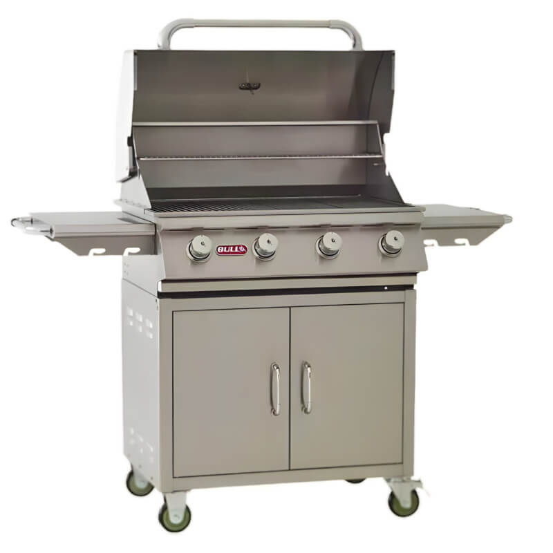 Bull Outlaw 30-Inch 4-Burner Freestanding Gas Grill | Accessory Hooks