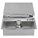 Bull Premier Q 9.5 Ft BBQ Grill Island - Single Side Burner w/ Stainless Steel Lid