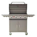Bull Outlaw 30-Inch 4-Burner Freestanding Gas Grill | Dual Lined Grill Hood