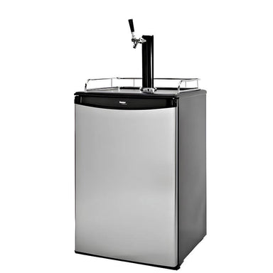 Cal Flame 20-Inch 6.0 Cu. Ft. Single Tap Kegerator - BBQ09843B