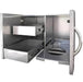 Cal Flame 30 Inch Door & Drawer Combo | Optimal Storage Space
