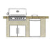 Cal Flame 7 Ft. BBQ Grill Island | Appliance Rendering