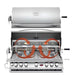 Cal Flame Convection 40 Inch 5 Burner Built In Grill | Convection Fan Diagram