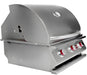 Cal Flame G Series 24 Inch 3 Burner Built In Grill  | Side View