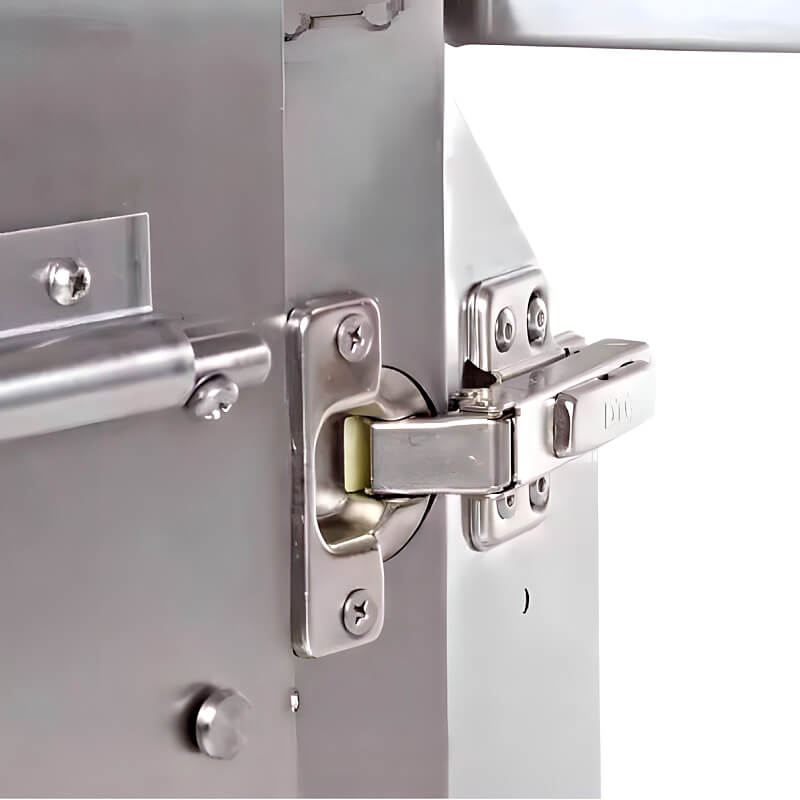 Cal Flame 8 Ft. BBQ Grill Island - BBK-810 | 30-Inch Stainless Steel Double Door w/ Heavy-Duty Hinges