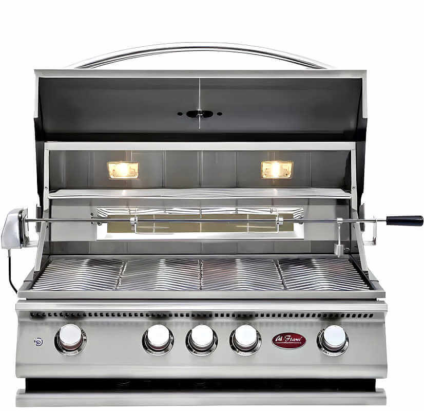 Cal Flame P Series 32 Inch 4 Burner Built In Grill - BBQ19P04