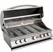 Cal Flame P Series 40 Inch 5 Burner Built In Grill | Angled View
