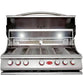 Cal Flame P Series 40 Inch 5 Burner Built In Grill - BBQ19P05