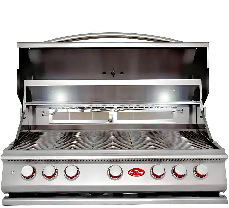 Cal Flame P Series 40 Inch 5 Burner Built In Grill - BBQ19P05