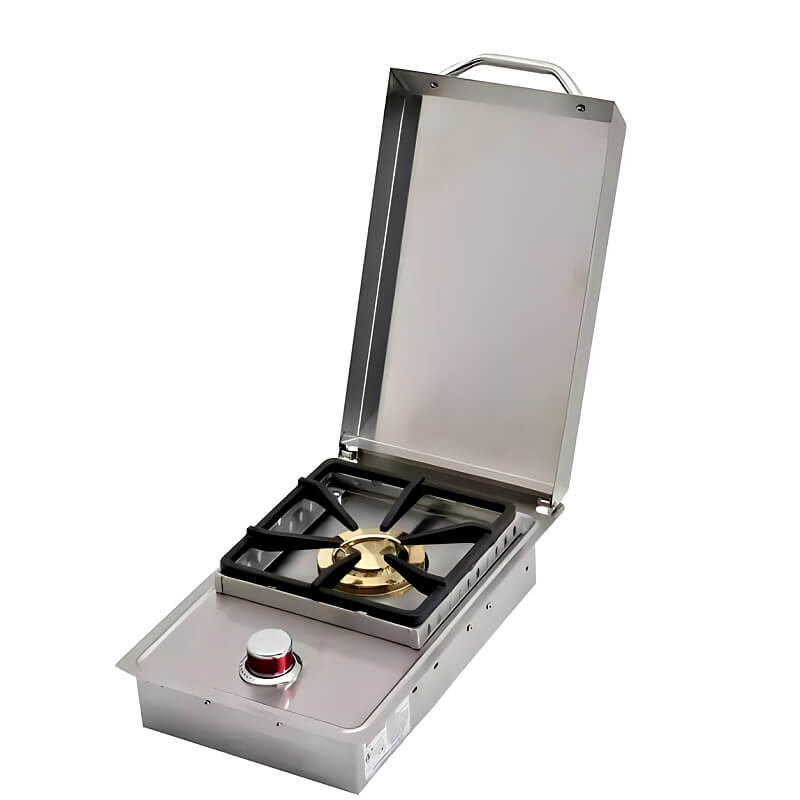 Cal Flame 8 Ft. BBQ Grill Island  - BBK-810 | Drop In Single Side Burner