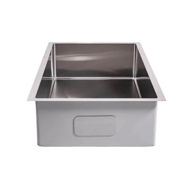 Cameo 23-Inch Stainless Steel Single Bowl Rectangle Sink | Deep Basin