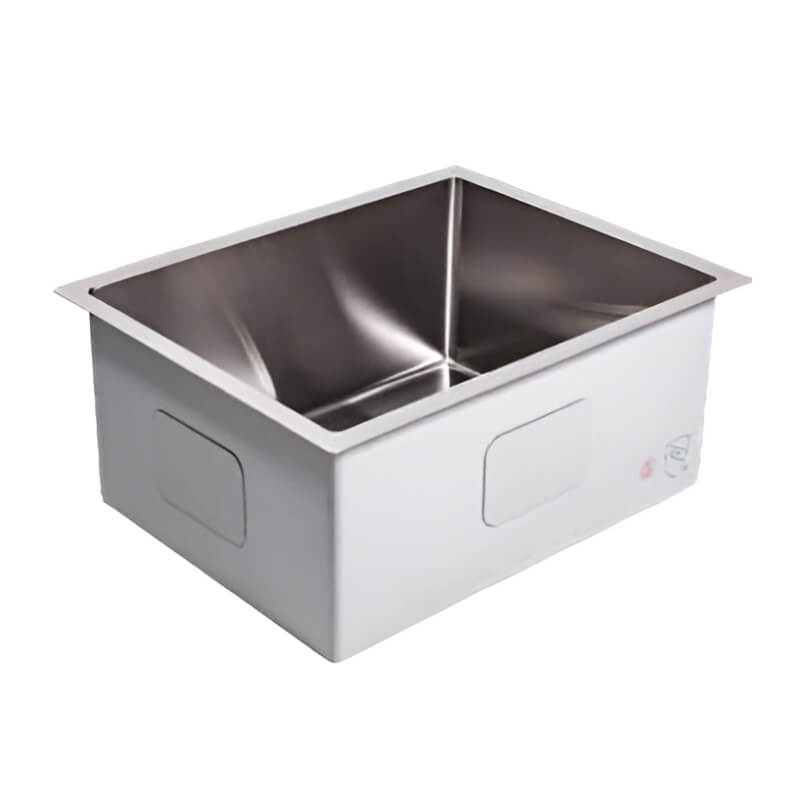 Cameo 23-Inch Single Bowl Rectangle Sink | Drop-in or Undermount Installation