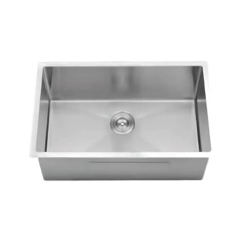 Cameo 30-Inch Stainless Steel Single Bowl Rectangle Sink