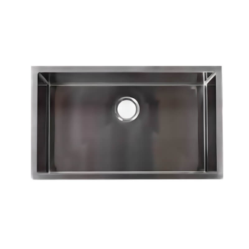 Cameo 32-Inch Stainless Steel Rectangle Sink | Polished Finish