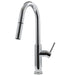 Cameo Chrome Pull-Down Faucet | 90 Degree Single Handle Faucet