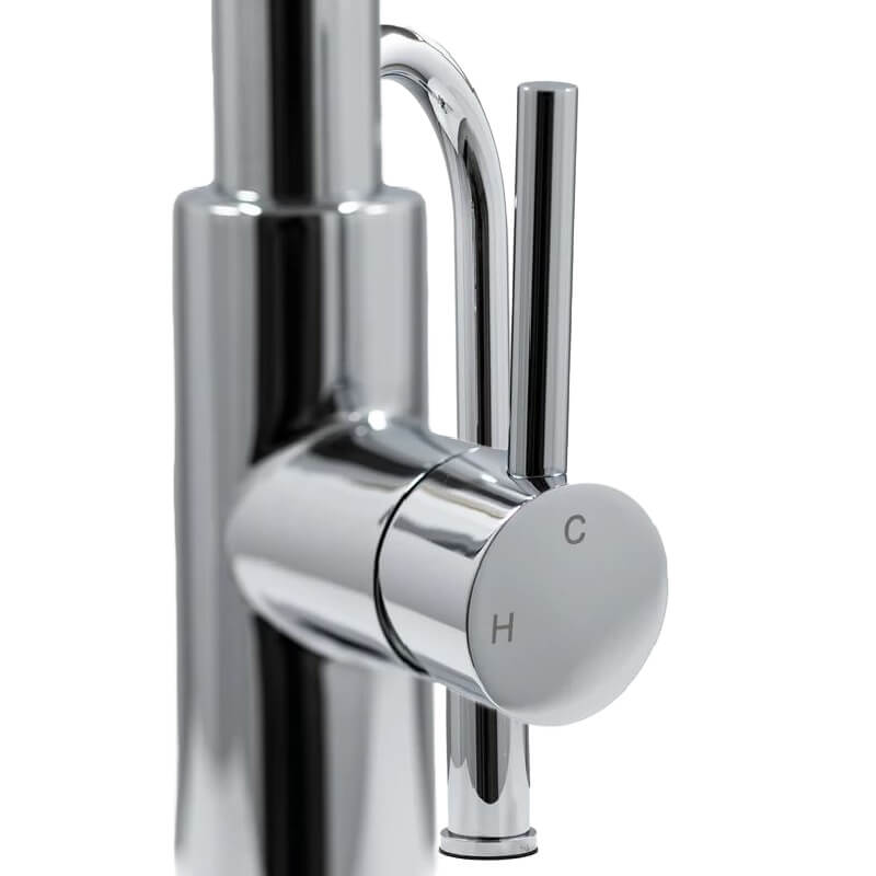 Cameo Chrome Pull-Down Faucet | Hot & Cold Water