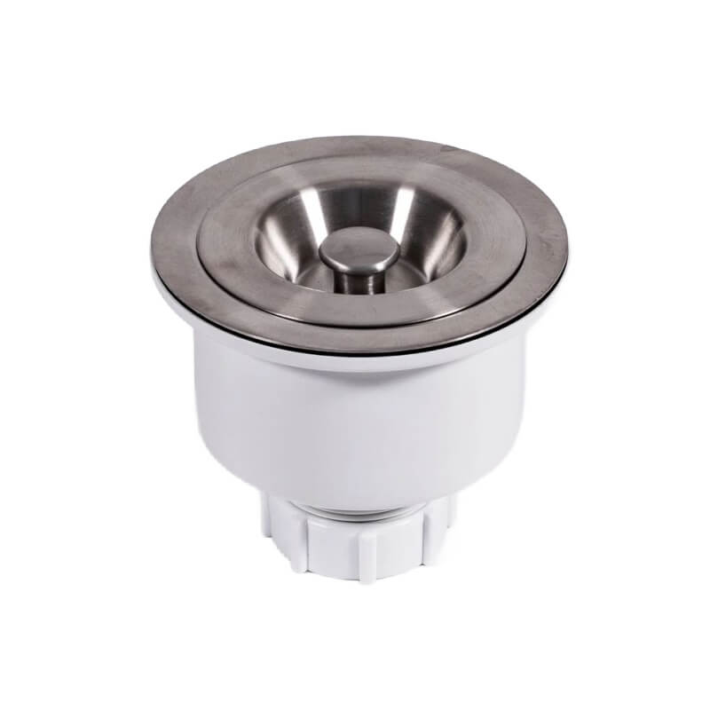 Cameo Deep Sink Strainer in Stainless Steel