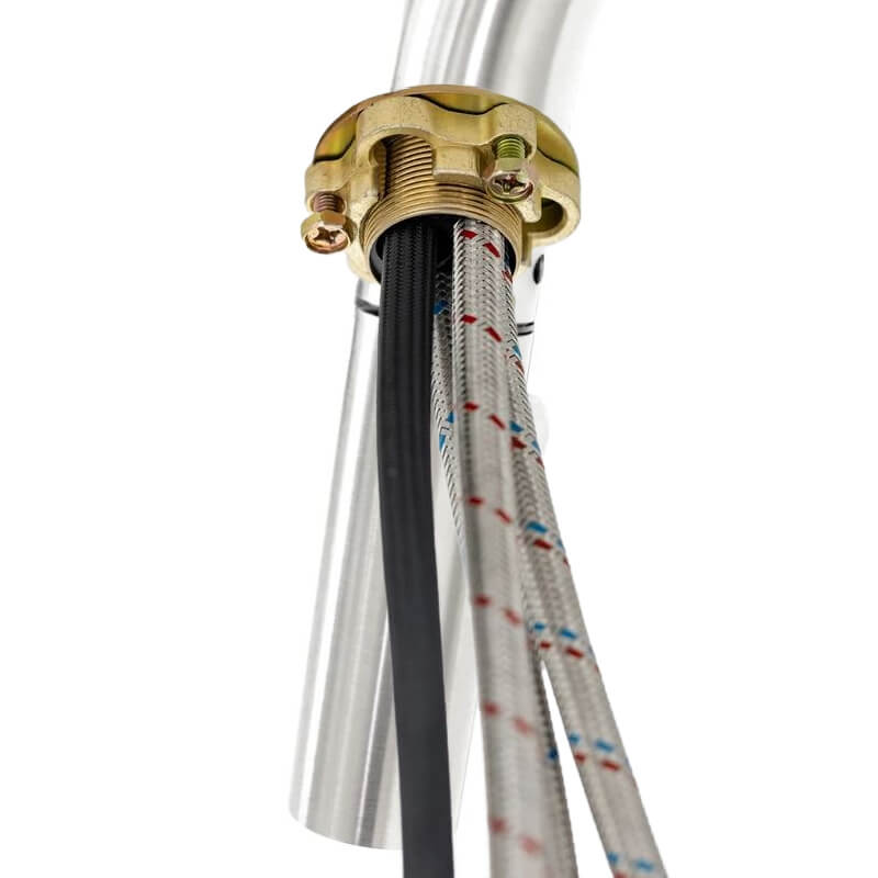 Cameo Stainless Steel Pull-Down Faucet | Mount Installation