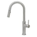 Cameo Stainless Steel Pull-Down Faucet | Side View