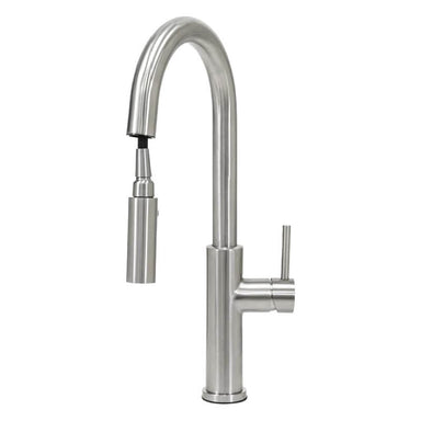 Cameo Stainless Steel Pull-Down Faucet | Spray Head Design