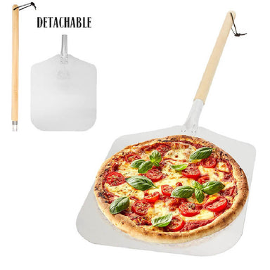 Chicago Brick Oven Detachable Wood Handle | Square Peel