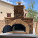 Chicago Brick Oven Wood-Fired DIY Pizza Oven Kit | Shown with Stacked Stone