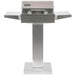 Coyote 18-Inch Electric Grill on Patio Post