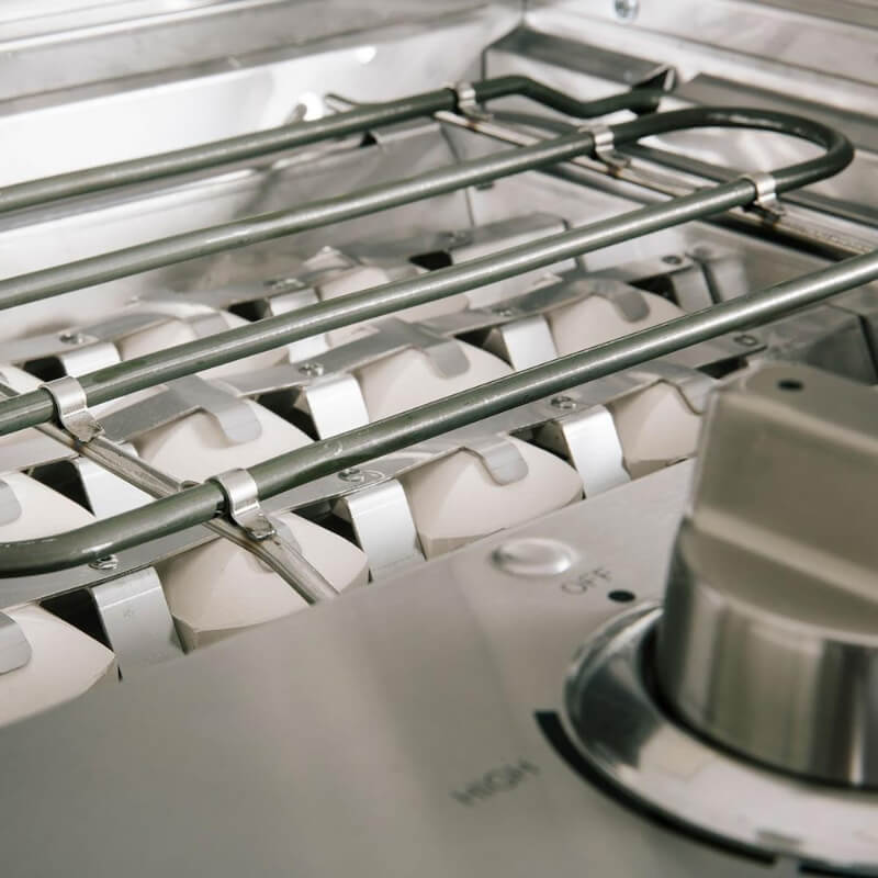 Coyote 18-Inch Portable Electric Grill | Ceramic Briquettes