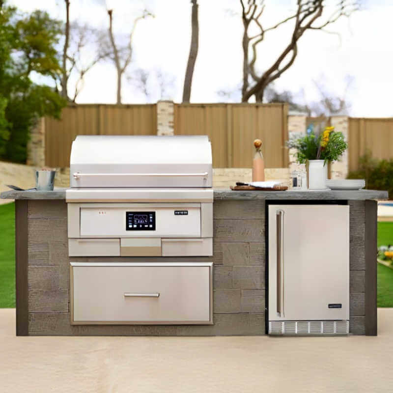 Coyote 21-Inch Outdoor Refrigerator | Grill Island