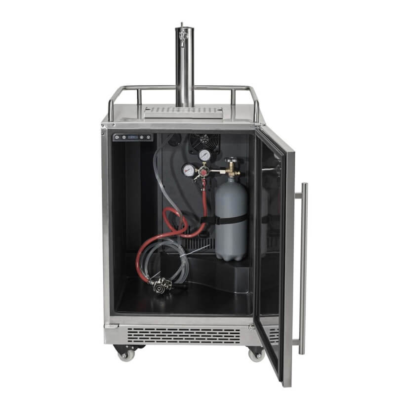 Coyote 24 Inch Kegerator | C02 Tank & Hardware Included