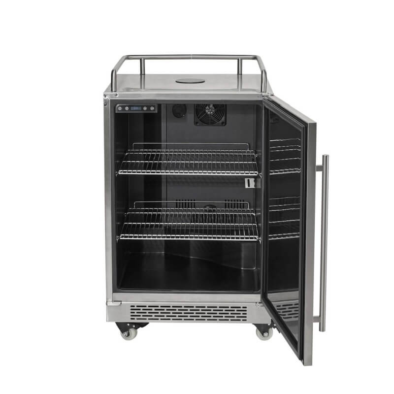Coyote 24 Inch Kegerator | WIre Shelving Included