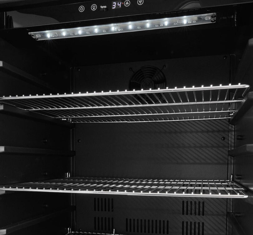 Coyote 24 Inch Built-In Refrigerator | Interior Lighting