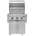 Coyote 30 C Series Grill | Folding Shelves