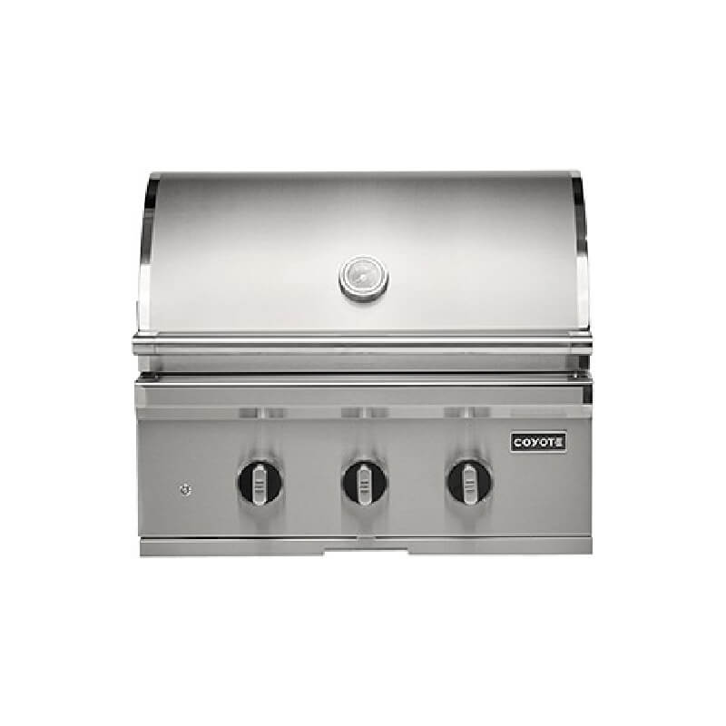 Coyote C-Series 30-Inch 3-Burner Built-In Gas Grill