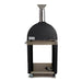 Coyote 30″ Matte Black Hybrid Multi-Fuel Pizza Oven | Rear View