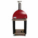 Coyote 30-Inch Red Hybrid Multi-Fuel Outdoor Pizza Oven | Read View