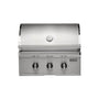 Coyote SL-Series 30-Inch 3-Burner Built-In Gas Grill With Sear Burner & Rotisserie
