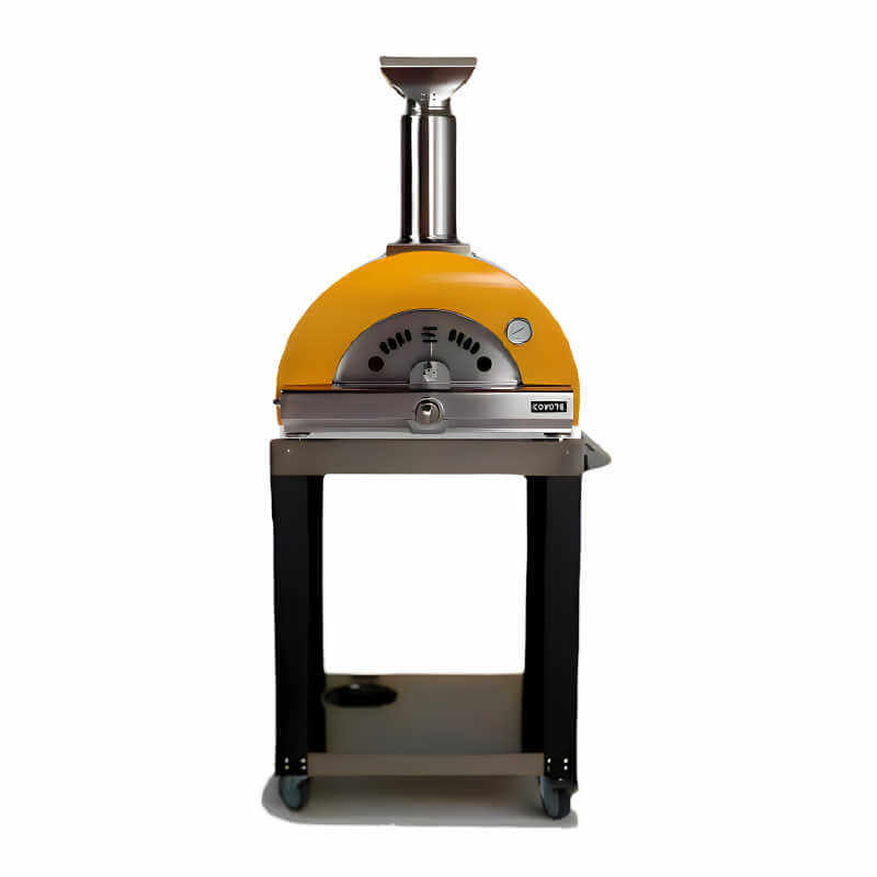 Coyote 30″ Yellow Hybrid Multi-Fuel Pizza Oven