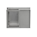 Coyote 31 Inch Double Door & Drawer Combo | Rear View