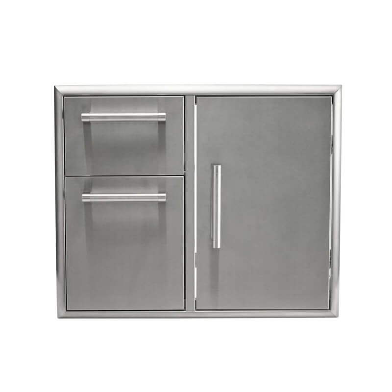Coyote 31 Inch Double Door & Drawer Combo - C3-CD2DC31