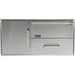 Coyote 42-Inch Access Door And Drawer Combo With Warming Drawer