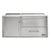 Coyote 42 Inch Warming Drawer & Door Combo - C3-CDWD