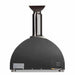 Coyote 30″ Matte Black Hybrid Multi-Fuel Pizza Oven | Rear View