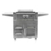 Coyote Built-In Power Burner w/ Coyote Universal Cart and Teppanyaki Griddle